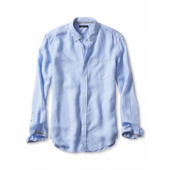 Banana Republic Other - Banana Republic Camden Fit Linen Button Down